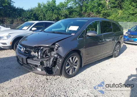 2016 Honda Odyssey Touring/Touring Elite from USA, damaged, VIN 5FNRL5H92GB169673